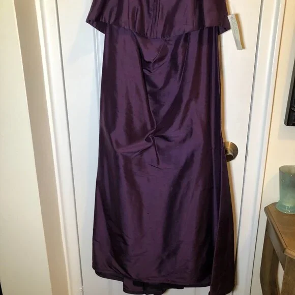 Ideas by Barbara Gown Style# 7777-10 Eggplant Size M NWT - Picture 13 of 16